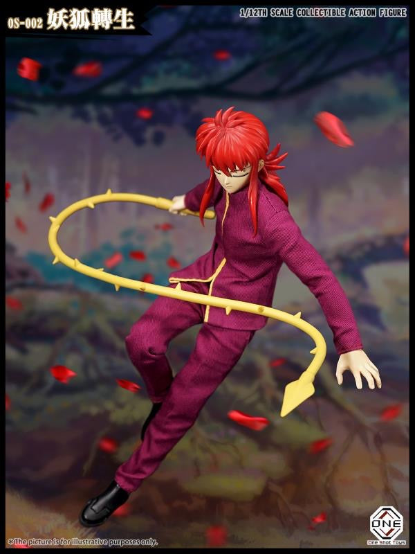 Spirit Fox Reborn Action Figure | OneShotToys — back view