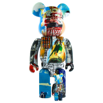 400% + 100% Bearbrick Jean-Michel Basquiat Special