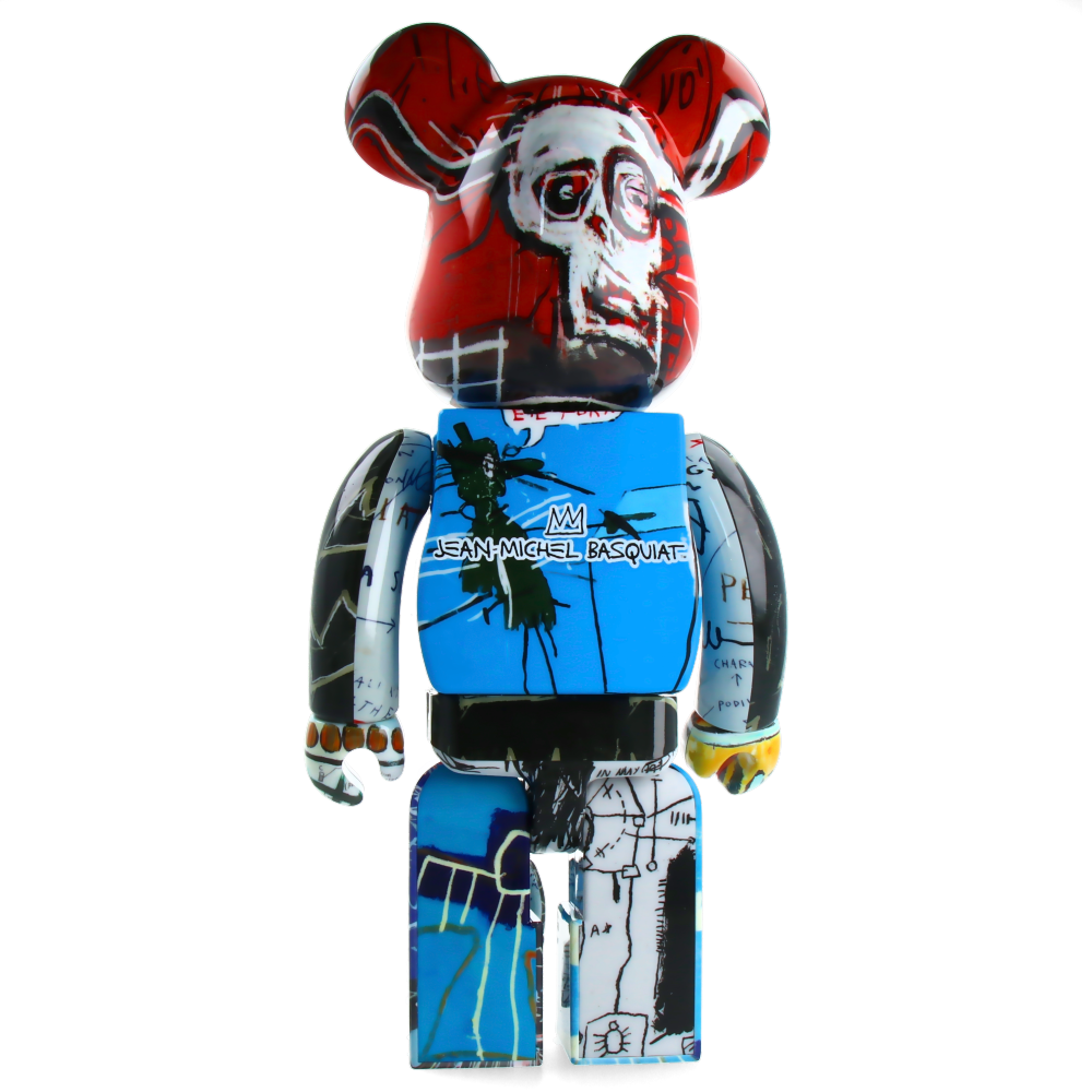 400% + 100% Bearbrick Jean-Michel Basquiat Special