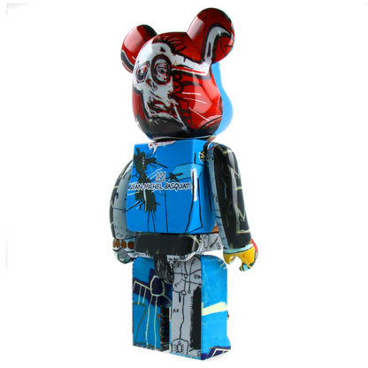 400% + 100% Bearbrick Jean-Michel Basquiat Special