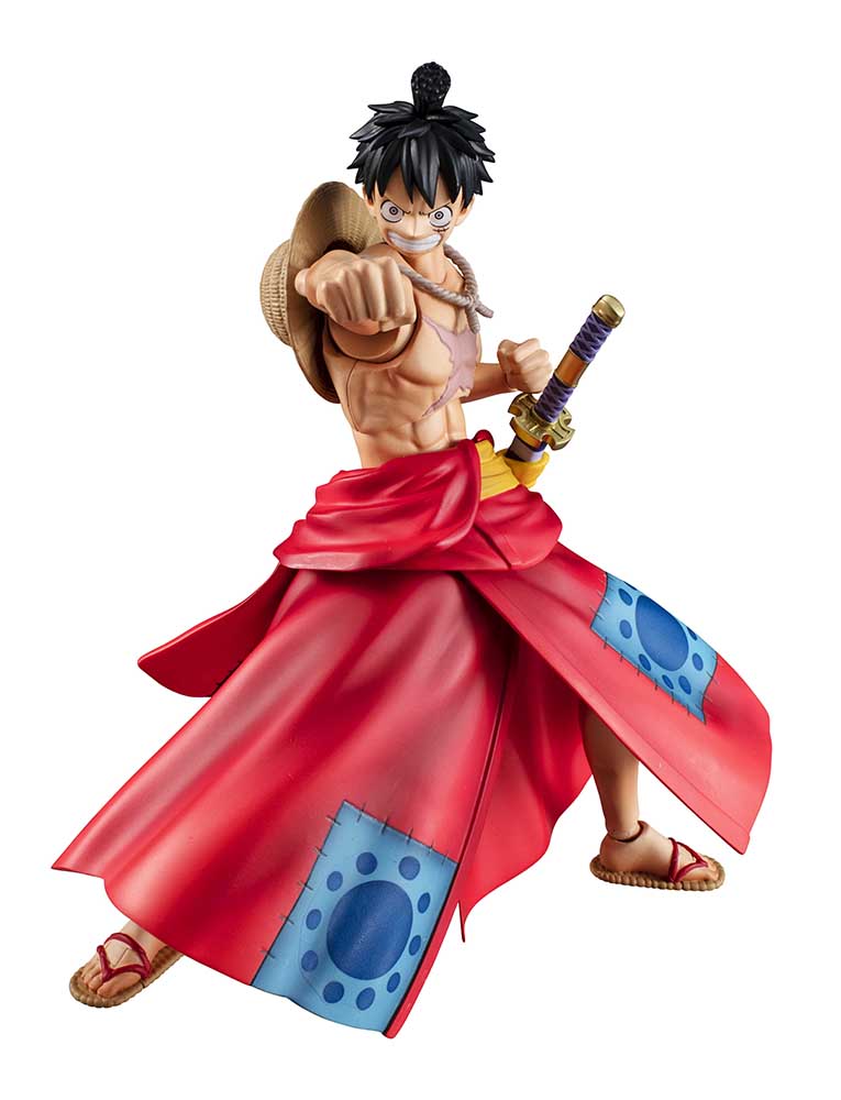 Variable Action Heroes ONE PIECE Luffy Taro — side view