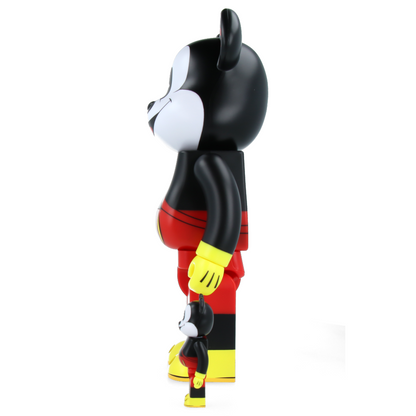 400% & 100% Bearbrick Mickey the Bard