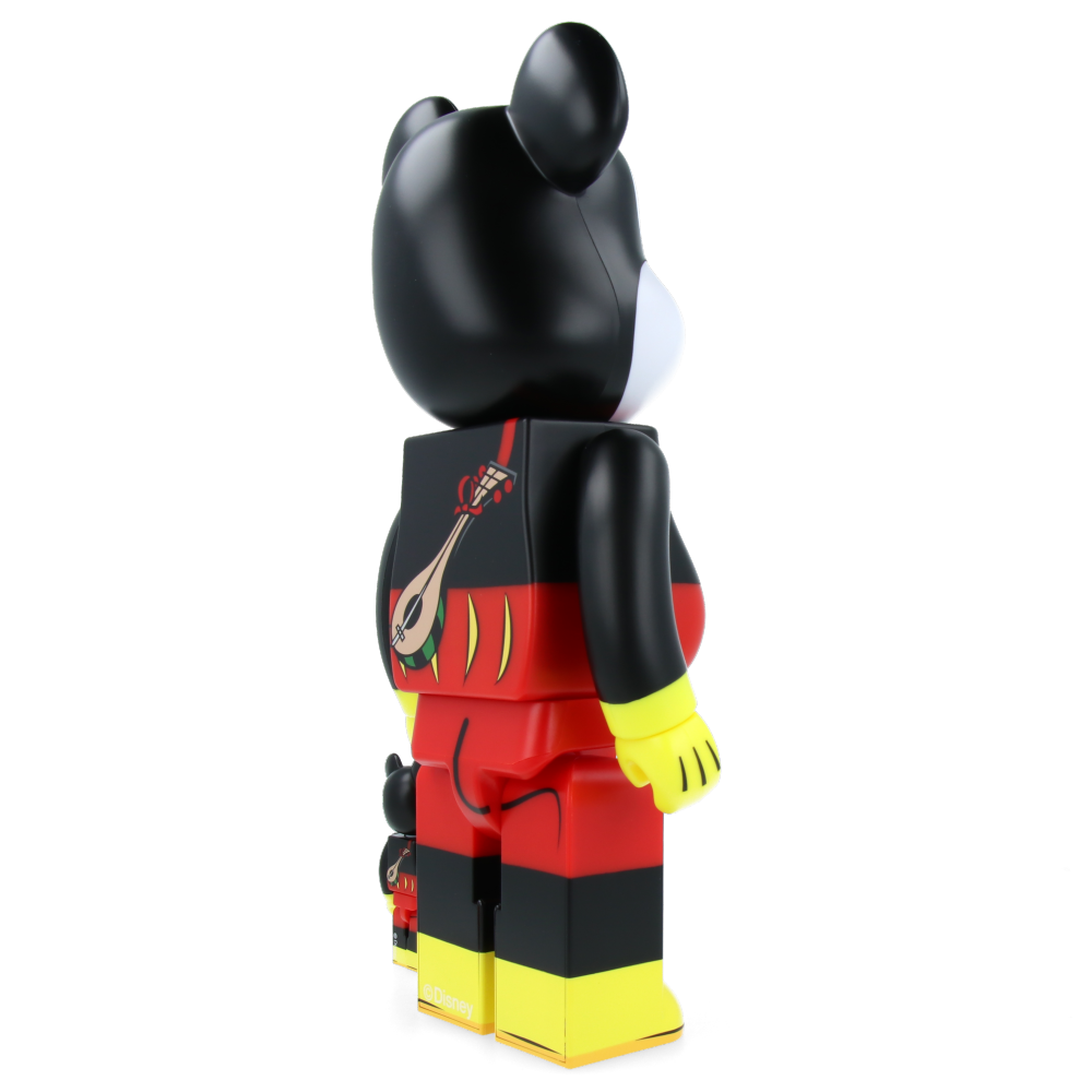 400% & 100% Bearbrick Mickey the Bard