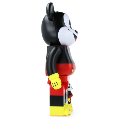 400% & 100% Bearbrick Mickey the Bard