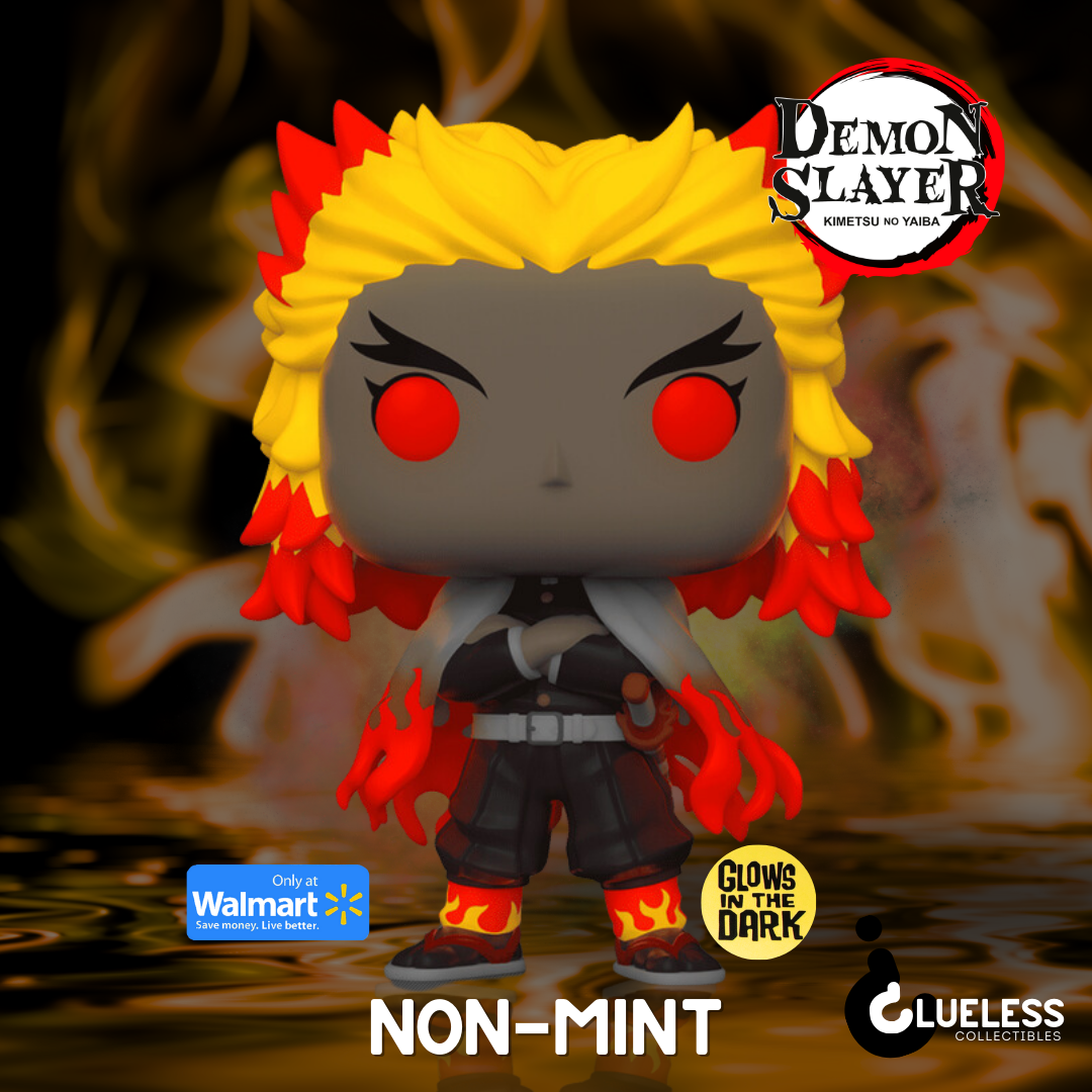 [Non-Mint] Glow in the Dark Rengoku Funko Pop! - Walmart Exclusive