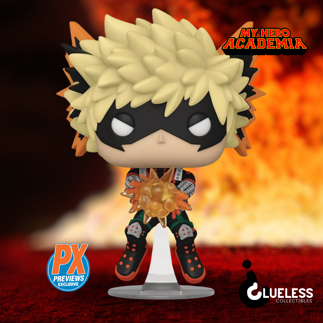 Katsuki Bakugo Funko Pop - Previews Exclusive — back view