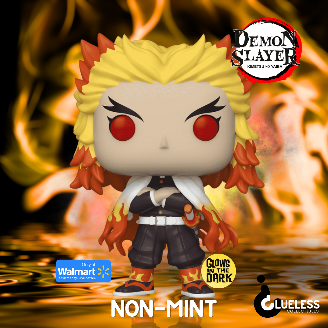 [Non-Mint] Glow in the Dark Rengoku Funko Pop! - Walmart Exclusive