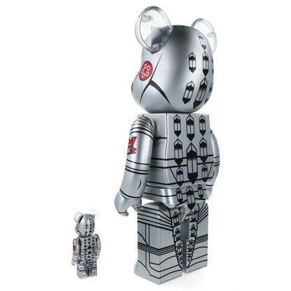 400% + 100% Bearbrick Mechagodzilla (1974)