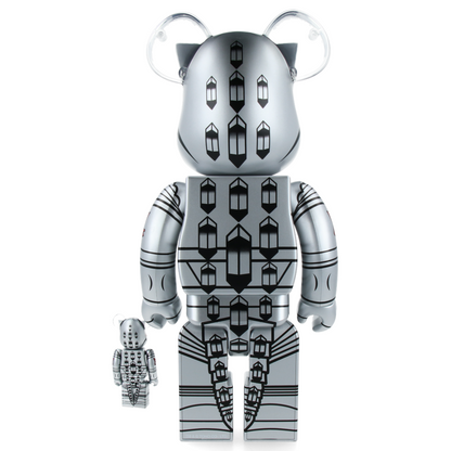 400% + 100% Bearbrick Mechagodzilla (1974)