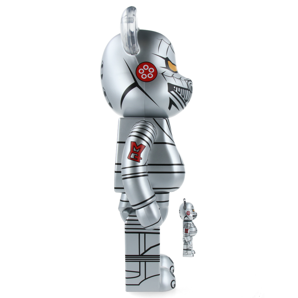 400% + 100% Bearbrick Mechagodzilla (1974)