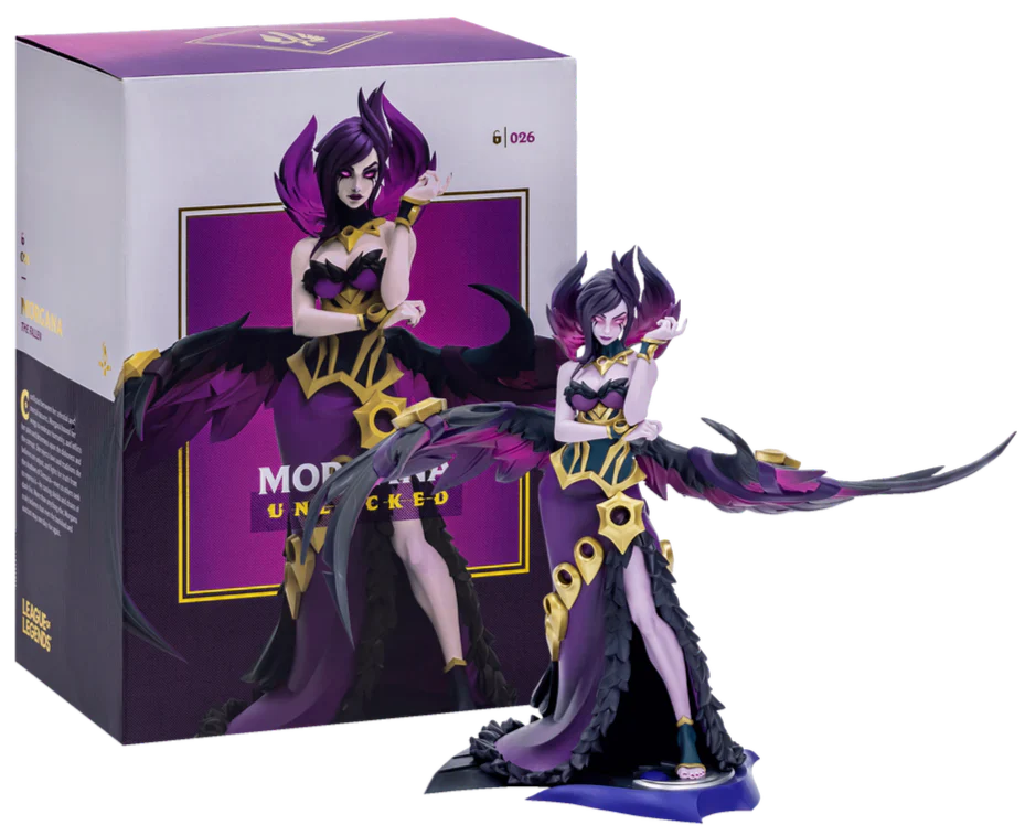 League of Legends - Morgana - UNLOCKED Statue — packaging