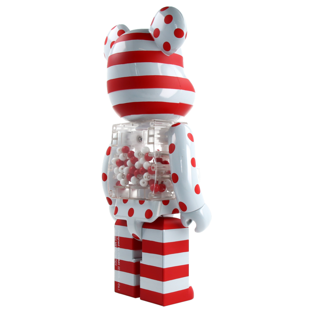 400% + 100% Bearbrick My First Baby BWWT3 — scale reference