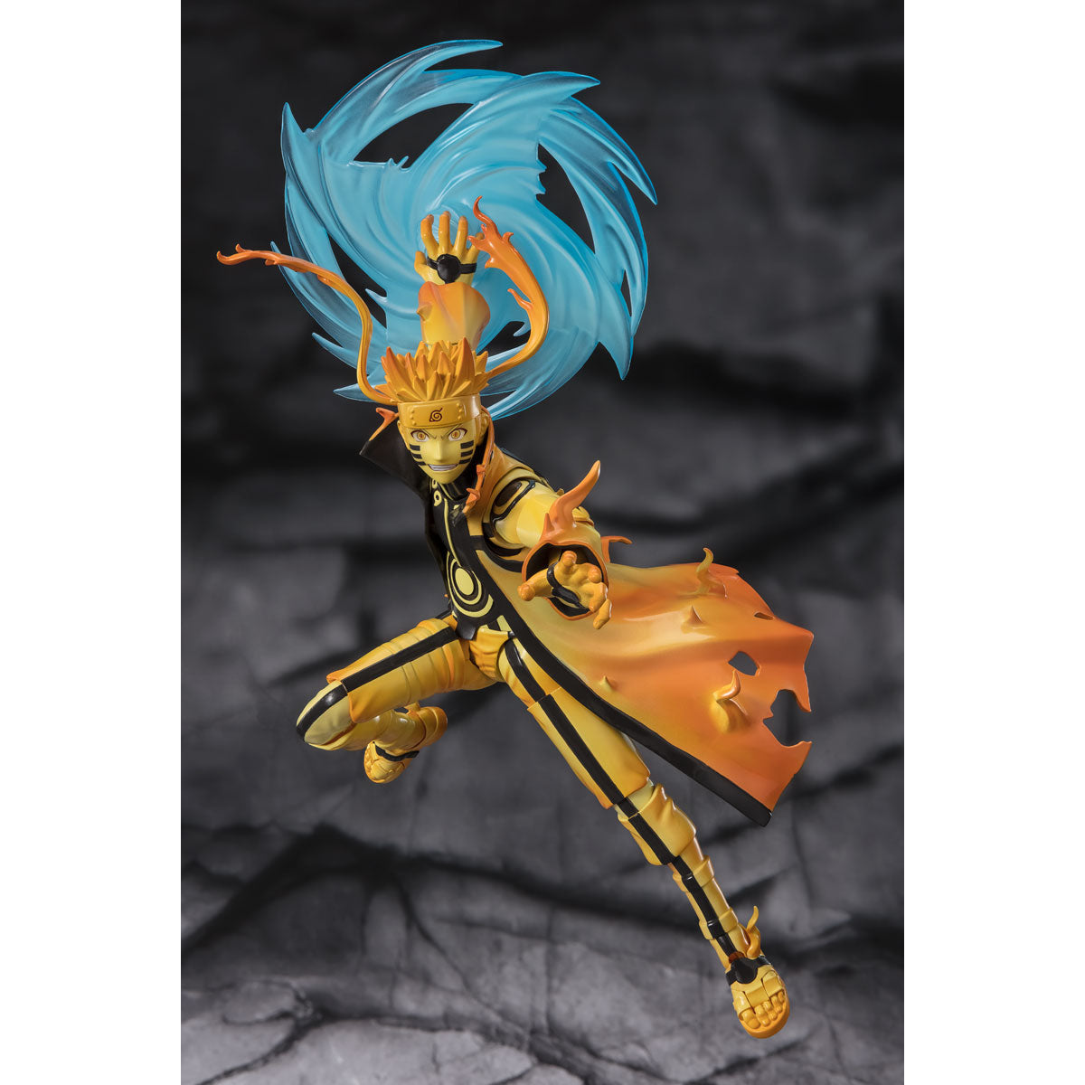 Naruto Uzumaki [Kurama Link Mode] - Courageous Strength That Binds S.H.Figuarts — side view