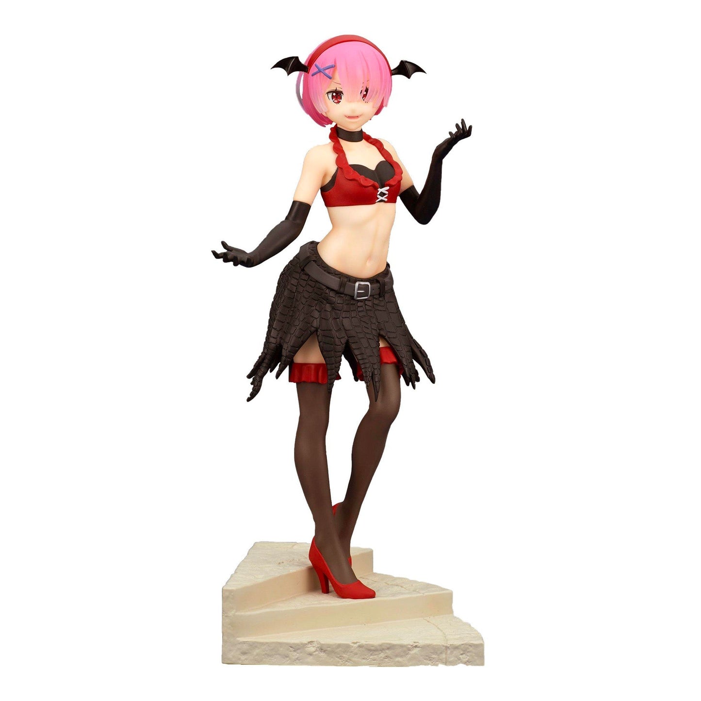 Re:Zero Espresto Figure 3-Pack — Ram Fairy Elements, Ram & Rem Monster Motions (agent draft T551) — back view