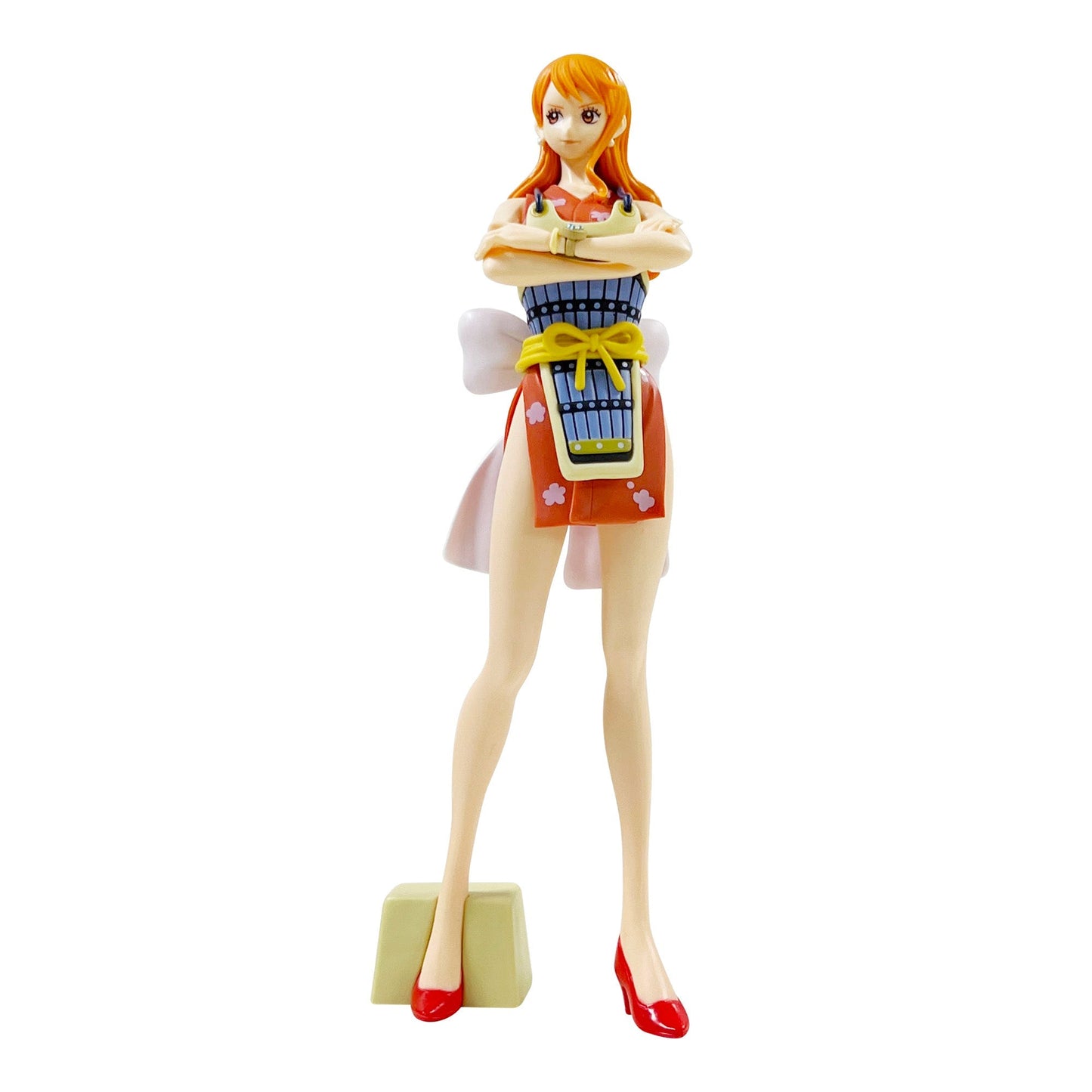One Piece Ladies Figure 3-Pack — Boa Hancock, Nami & Nico Robin (agent draft T551) — back view