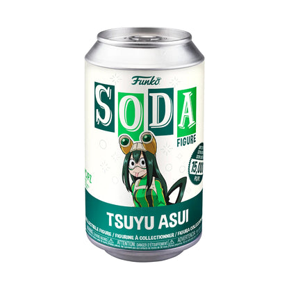 Funko Vinyl SODA: My Hero Academia - Tsuyu Asui 15,000 Limited Edition (1 in 6 Chance at Chase)