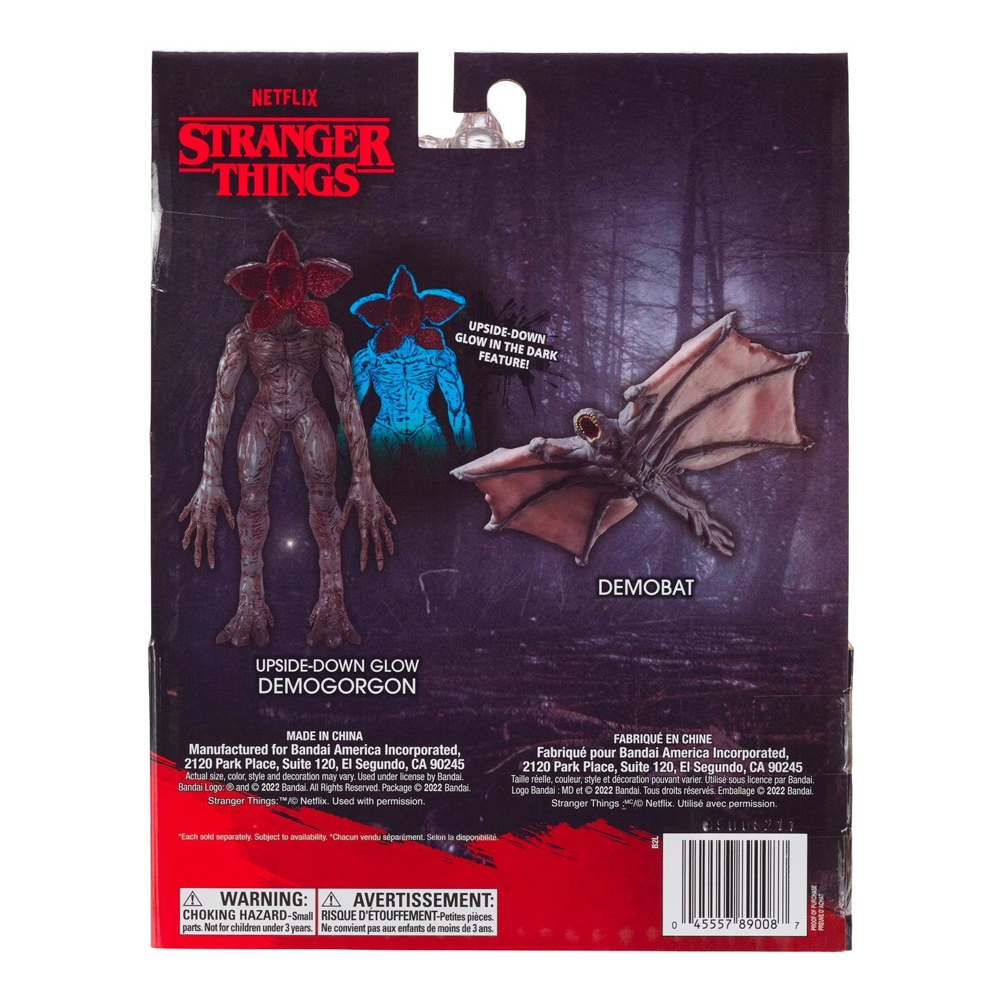 Bandai: Stranger Things - Demogorgon Glow in the Dark 7' Tall Action Figure