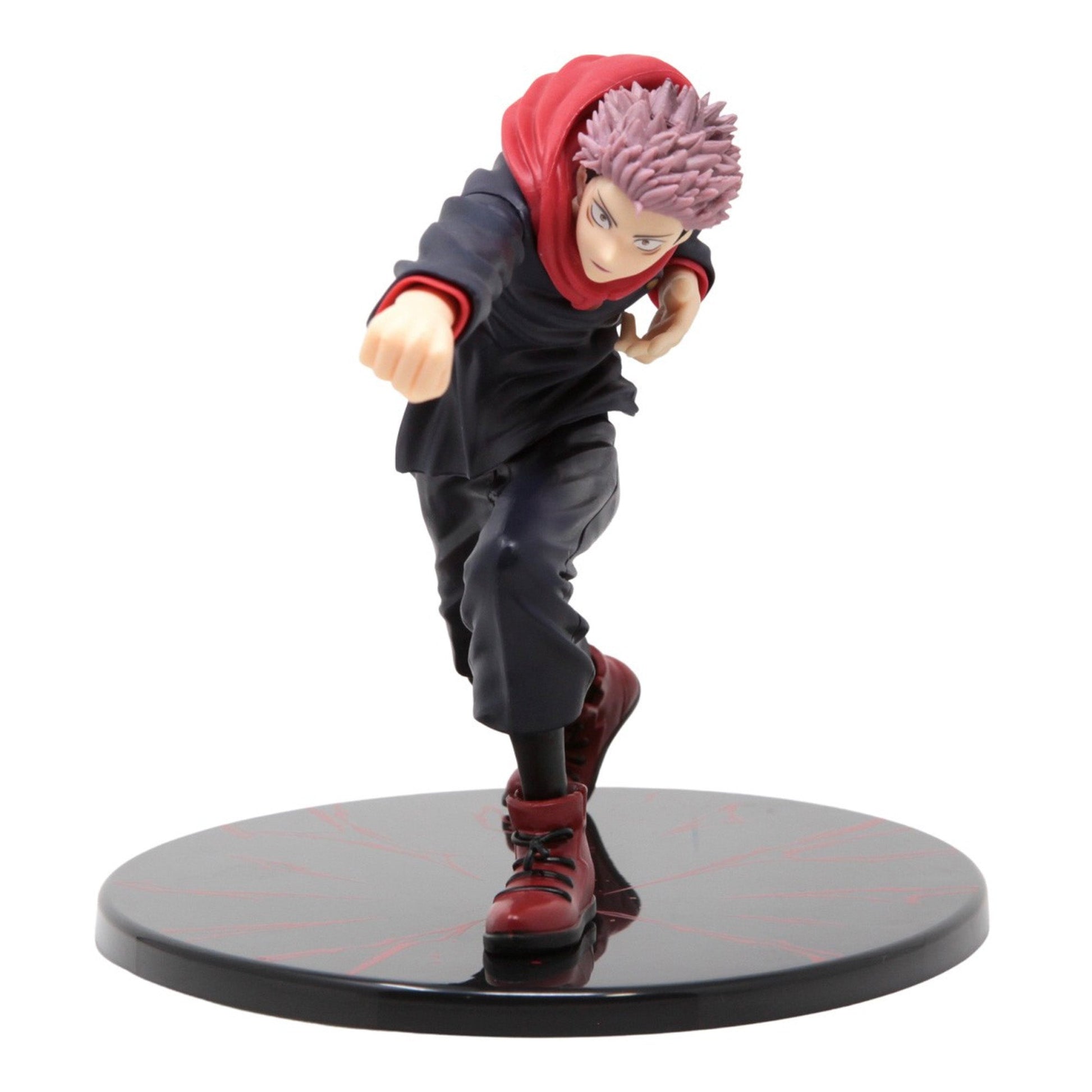 Jujutsu Kaisen Yuji Itadori Collector 3-Pack — Noodle Stopper, Prize Figure & Plush (agent draft T551) — back view