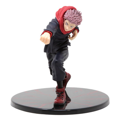 Jujutsu Kaisen Yuji Itadori Collector 3-Pack — Noodle Stopper, Prize Figure & Plush (agent draft T551) — back view