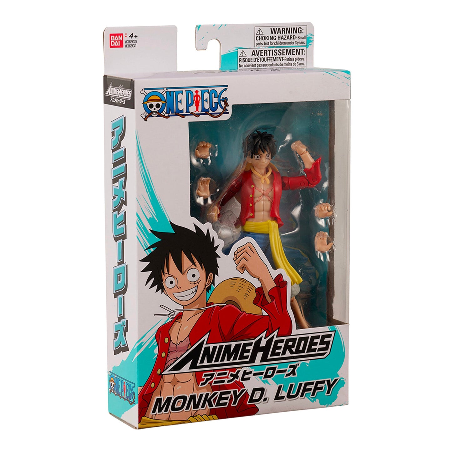 Anime Heroes - One Piece - Monkey D. Luffy 6.5' Tall Action Figure