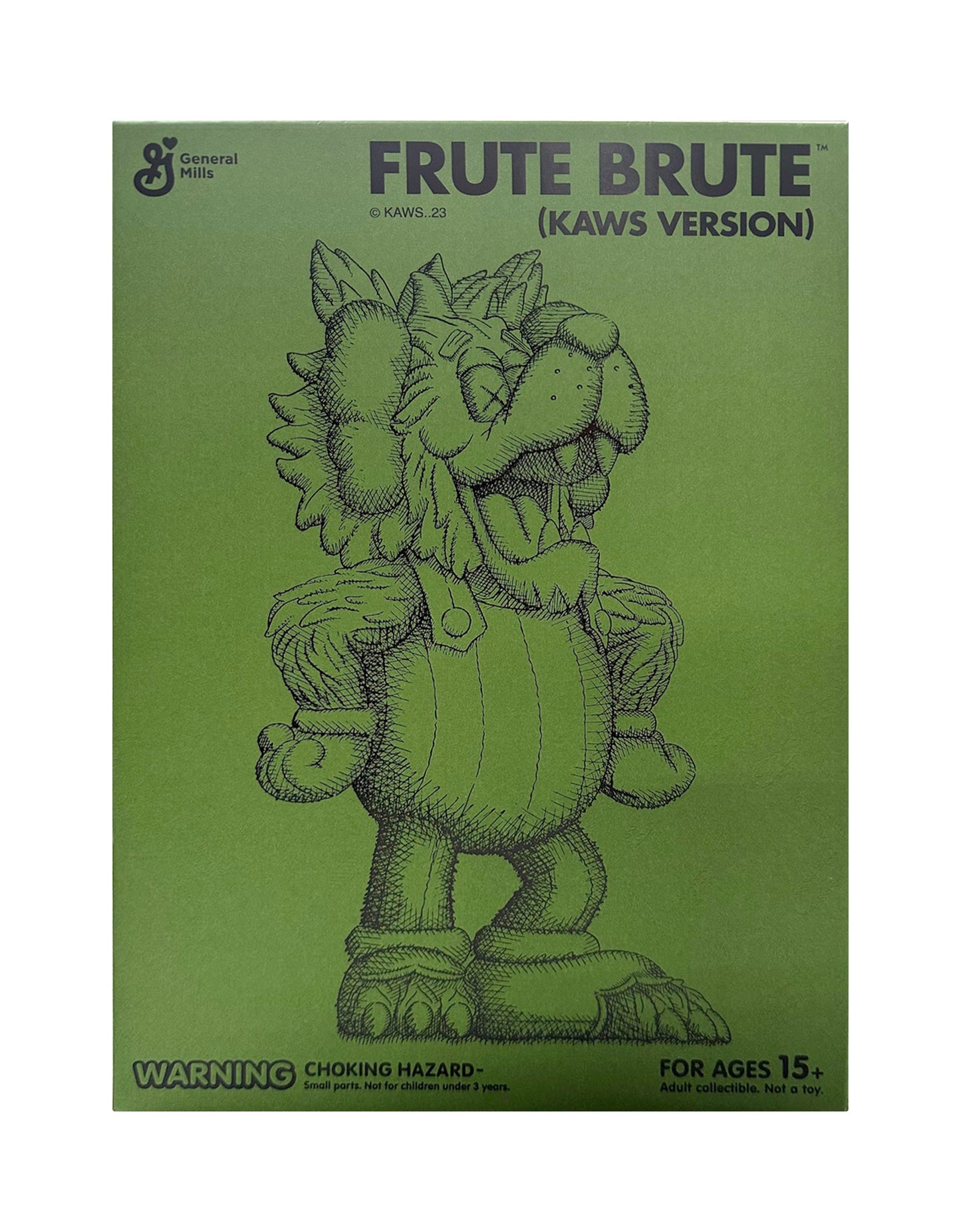 KAWS - Cereal Monsters Franken Berry, Count Chocula, Boo Berry, Frute Brute Set of 4, 2024