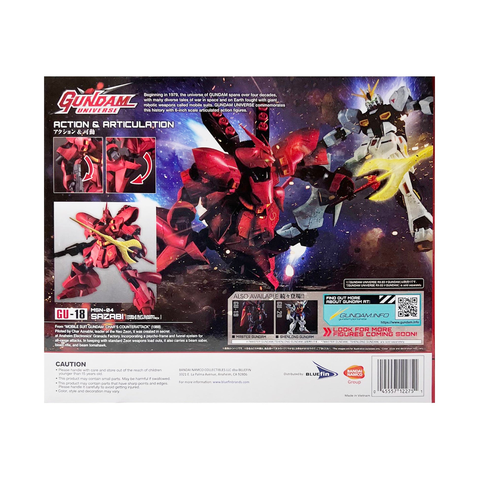 Tamashii Nations: Gundam Universe - Mobile Suit Gundam: Char's Counterattack MSN-04 Sazabi - Magic Stories