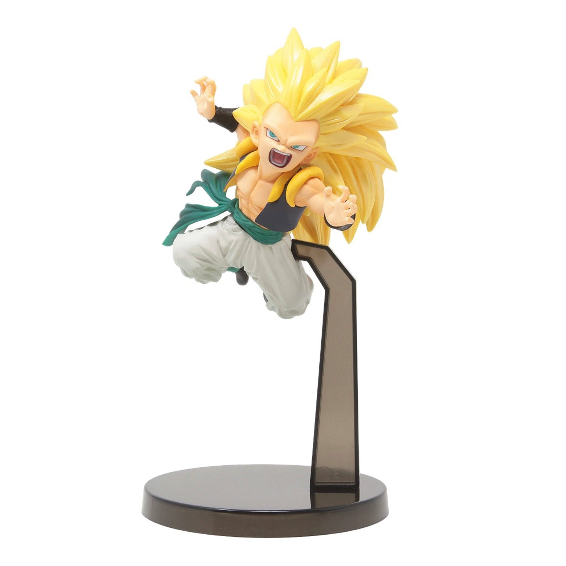 Dragon Ball Figure 3-Pack — GT Super Saiyan Goku, Super Saiyan 3 Gotenks & Krillin — back view