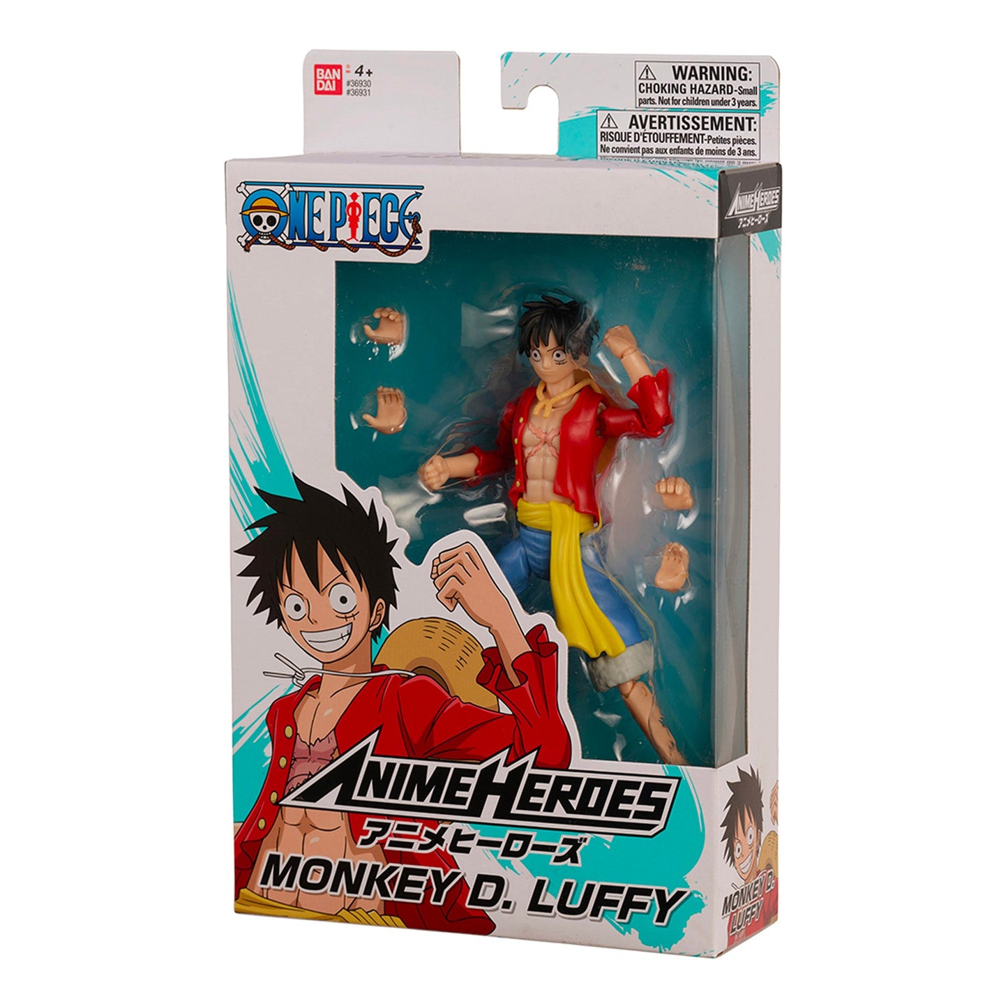 Anime Heroes - One Piece - Monkey D. Luffy 6.5' Tall Action Figure