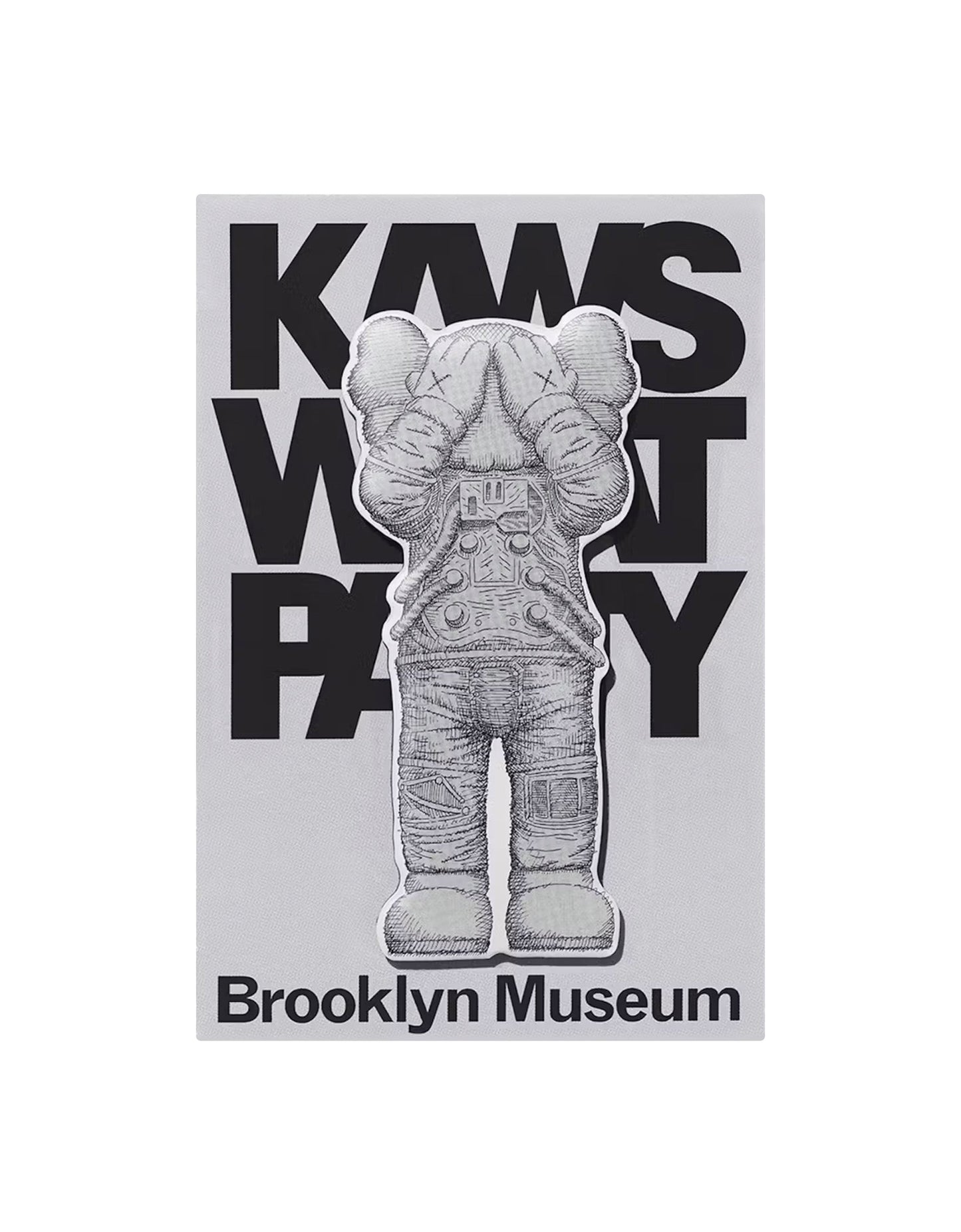 KAWS Brooklyn Museum WHAT PARTY Magnet 3-Pack — Space, Separated & Chum Yellow