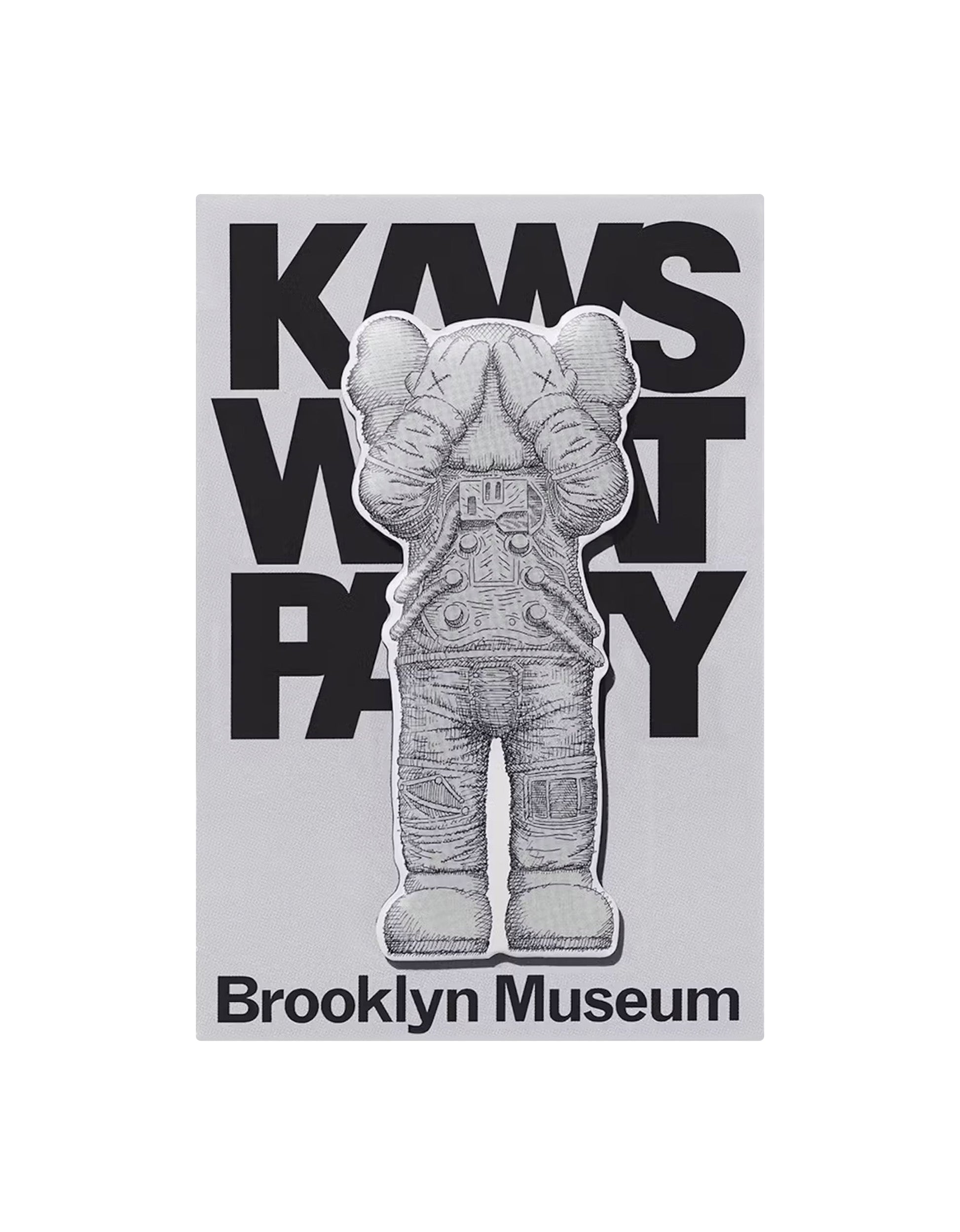 KAWS Brooklyn Museum WHAT PARTY Magnet 3-Pack — Space, Separated & Chum Yellow