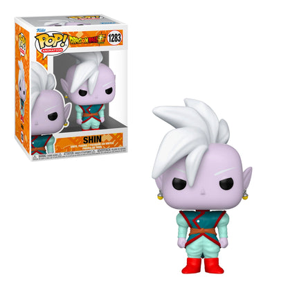 Dragon Ball Super Funko Pop 3-Pack — Kale, Shin & Super Saiyan Rose Goku Black — back view