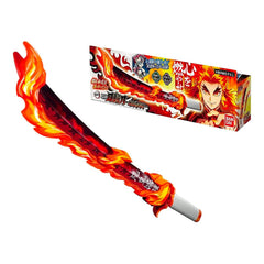 Demon Slayer DX Nichirin Sword Kyojuro Rengoku Ver. Prop Replica