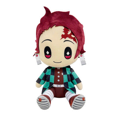 JAIA x FuRyu: Demon Slayer: Kimetsu No Yaiba - Tanjiro Kamado Doll 10.5” Tall Plush - Magic Stories