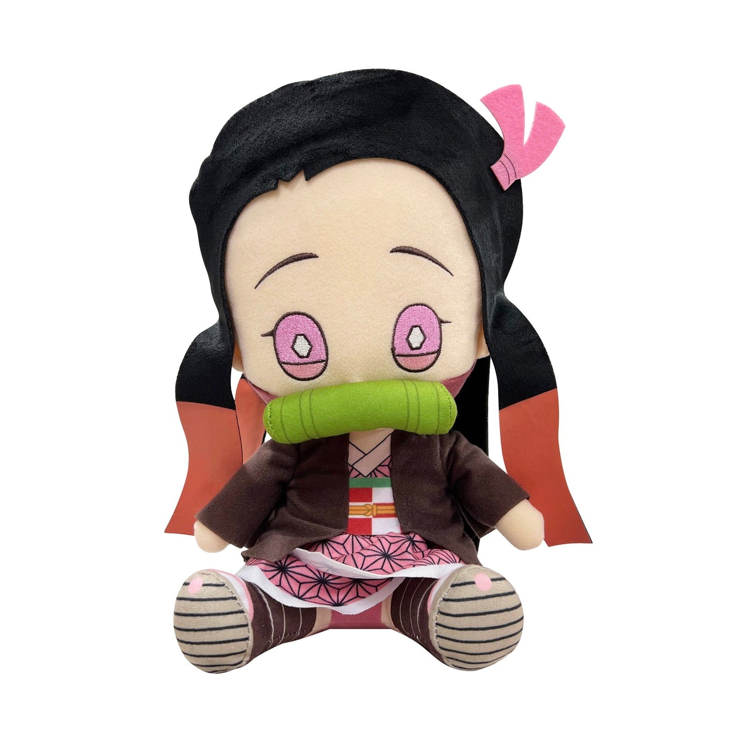 JAIA x FuRyu: Demon Slayer: Kimetsu No Yaiba - Nezuko Kamado Doll 10.5' Tall Plush - Magic Stories