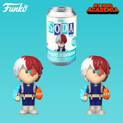 My Hero Academia Collector 3-Pack — Todoroki SODA, Tsuyu SODA & Flocked Hawks