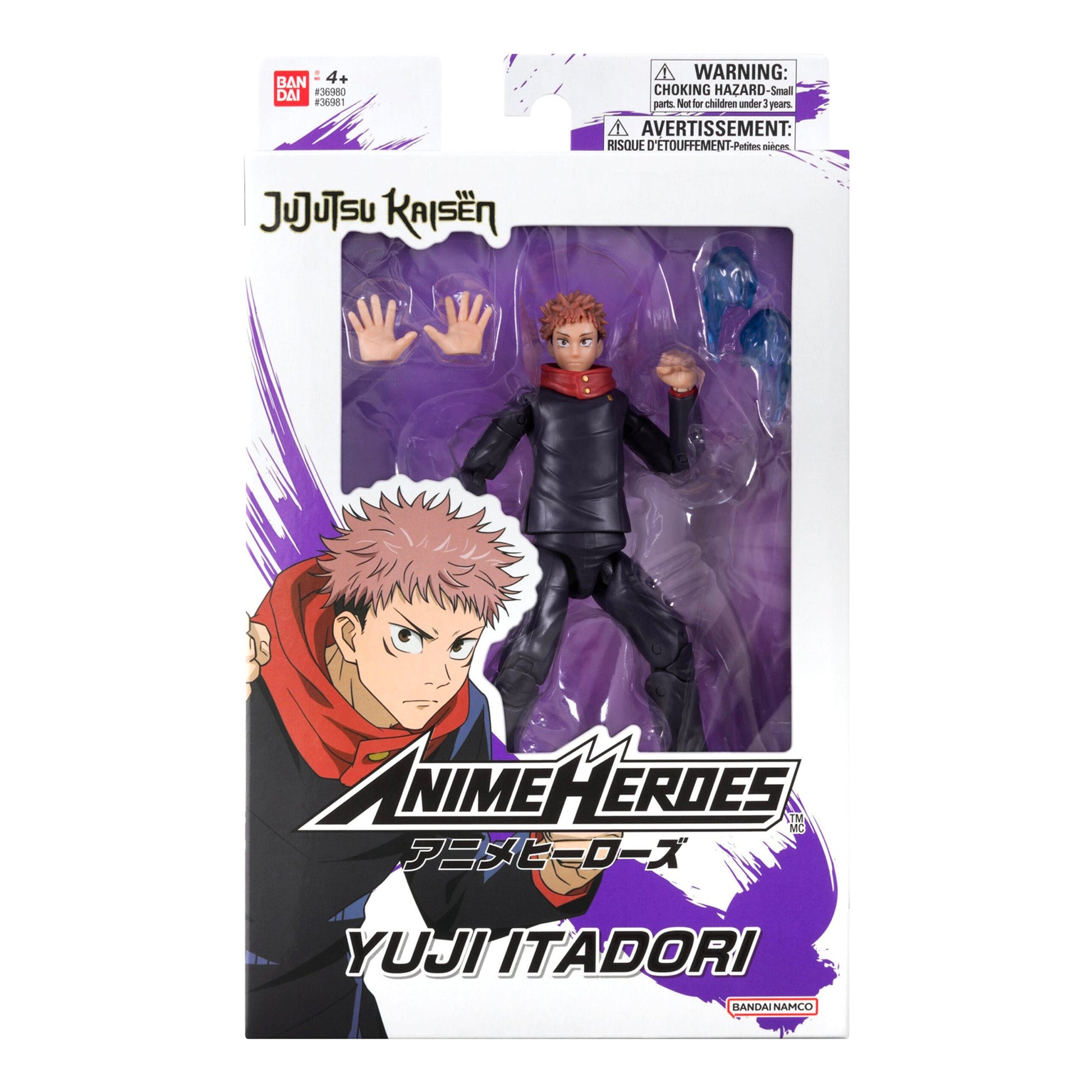 Anime Heroes - Jujutsu Kaisen - Yuji Itadori 6.5' Tall Action Figure - Magic Stories