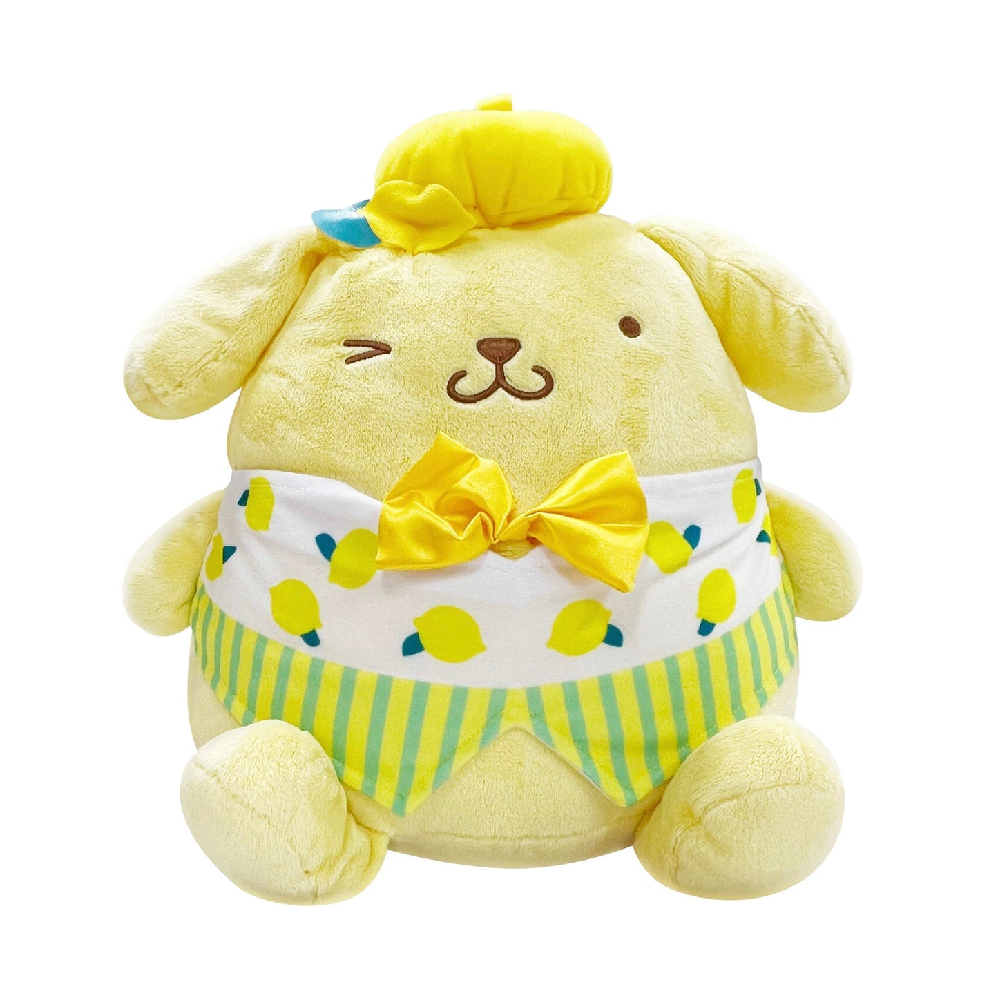 FuRyu Jumbo Kawaii Plush Duo — Sanrio Pom Pom Purin + The Bear's School