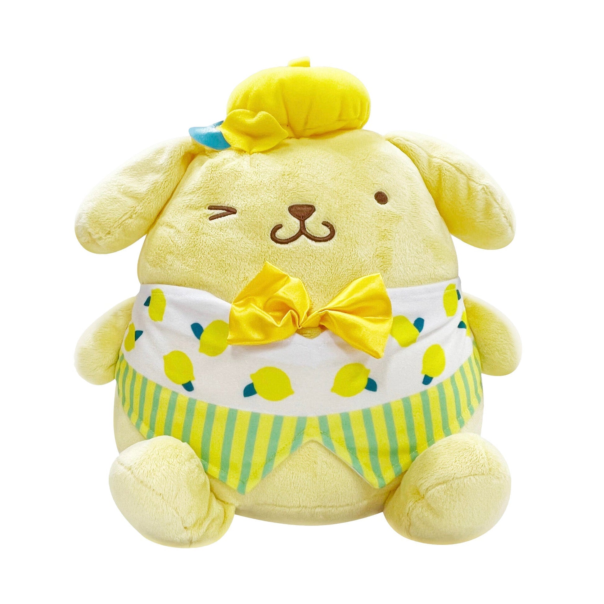 FuRyu Jumbo Kawaii Plush Duo — Sanrio Pom Pom Purin + The Bear's School