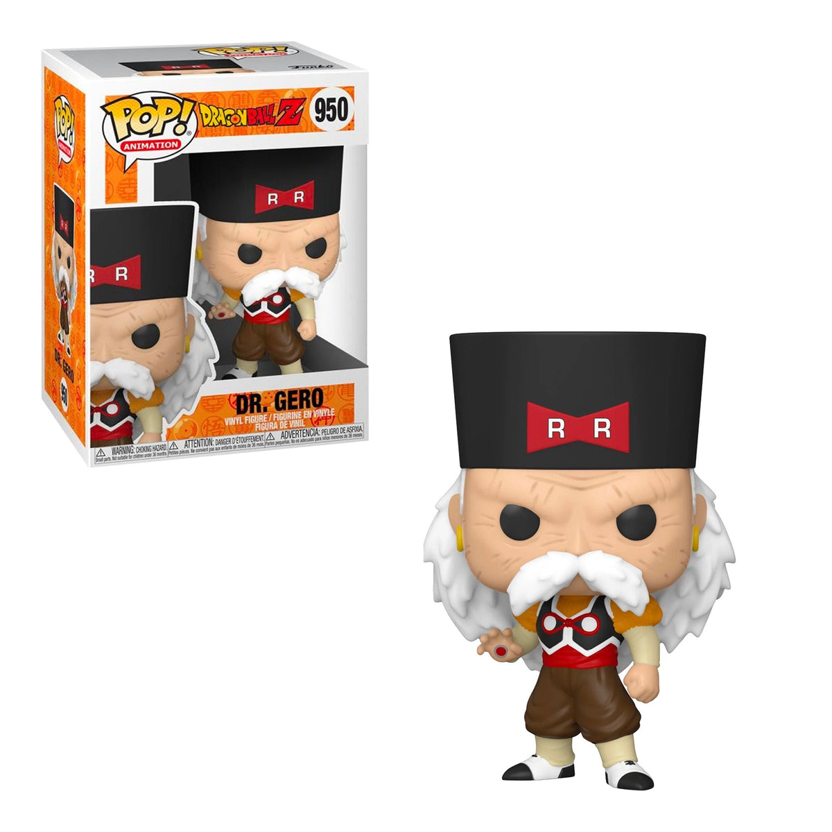 Dragon Ball Z Funko Pop 3-Pack — Dr. Gero, Majin Buu & Goku with Wings