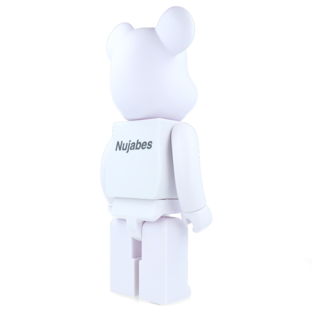 Bearbrick Nujabes Hydeout Logo 400% — scale reference