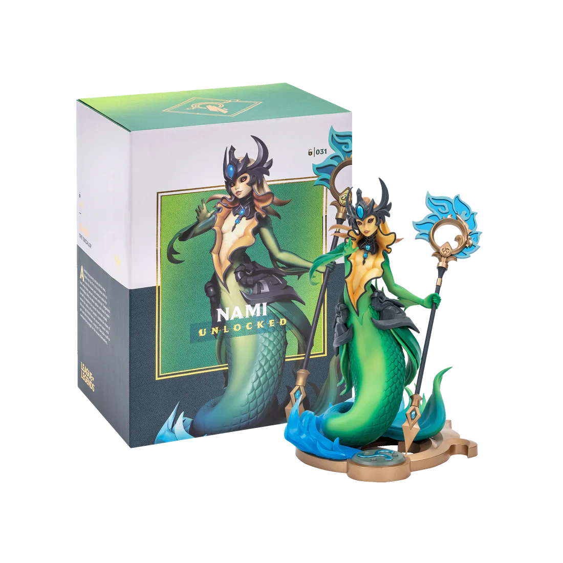 League of Legends - Nami - UNLOCKED Statue — packaging