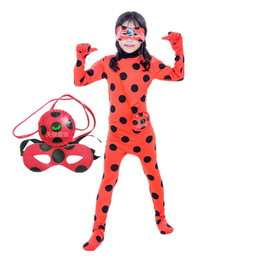 Children's Ladybug Suit Halloween Costume - Magic Stories