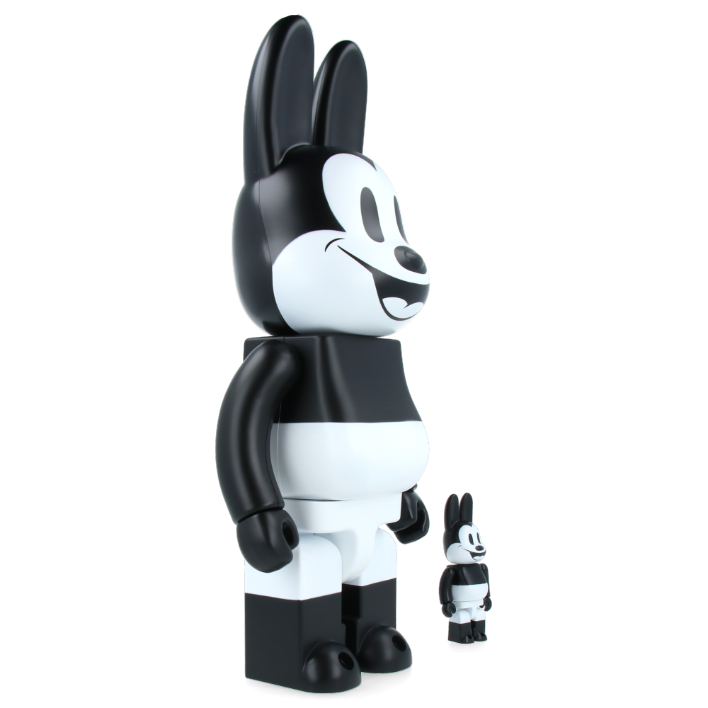 400% + 100% Bearbrick Oswald the Lucky Rabbit