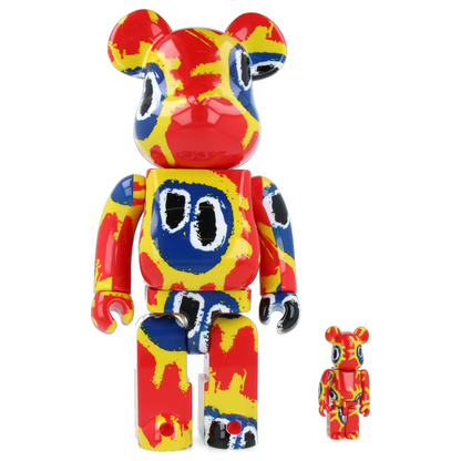 400% + 100% Bearbrick Primal Scream - Screamadelica