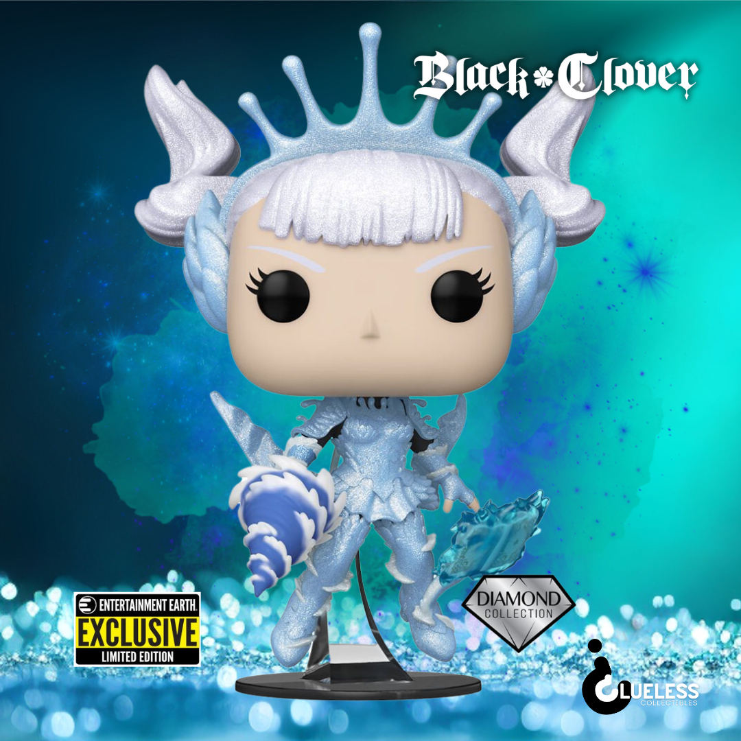 Noelle (Valkyrie Armor) Diamond Glitter Funko Pop - Entertainment Earth Exclusive — back view