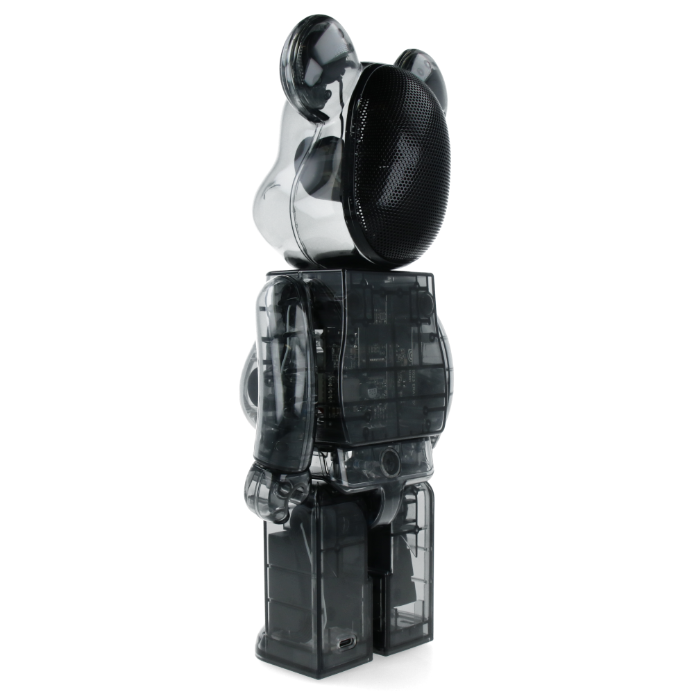 400% Bearbrick Portable Speaker Rinaro - Smoke — scale reference