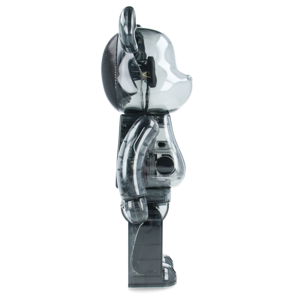 400% Bearbrick Portable Speaker Rinaro - Smoke — side view