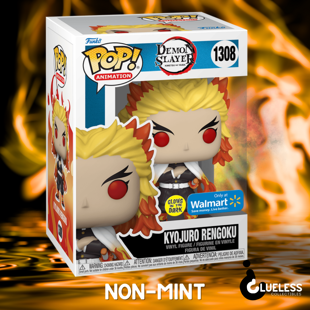 [Non-Mint] Glow in the Dark Rengoku Funko Pop! - Walmart Exclusive