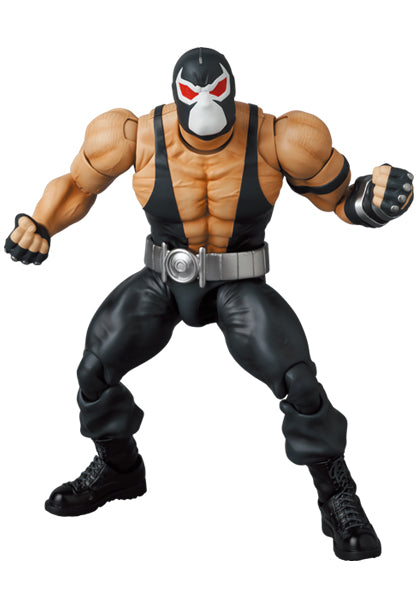 Batman: Knightfall MAFEX Duo — Knight Crusader Batman + Bane — back view