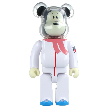 400% Bearbrick Astronaut Snoopy